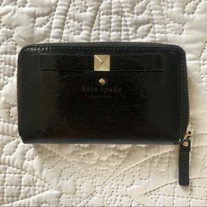 Kate Spade || black wallet